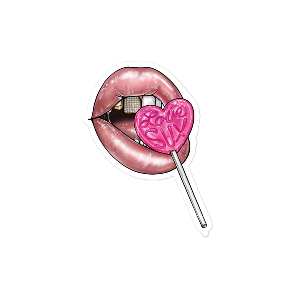 LOVE SUX STICKER