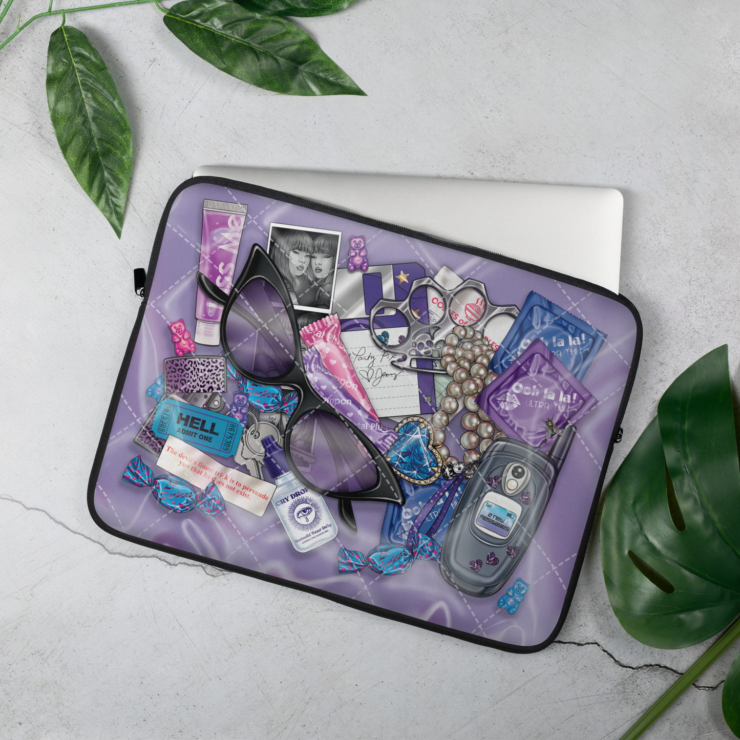 ULTRA VIOLET LAPTOP SLEEVE